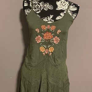 Wonderly dark green dress